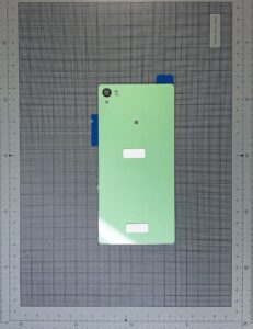 XperiaZ3 バックパネル シルバーグリーン