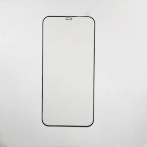 iPhone12ProMax 強化ガラス ハード全面 黒