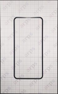 iPhoneXs Max, 11ProMax 共通 全面 強化ガラス ソフト(3D曲面) 黒
