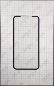 iPhoneXR, 11 共通 全面 強化ガラス ソフト(3D曲面) 黒