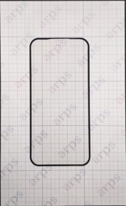 iPhone12, 12Pro 共通 全面強化ガラス ソフト(3D曲面) 黒