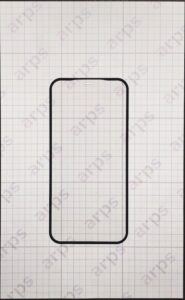 iPhone12mini 全面強化ガラス ソフト(3D曲面) 黒