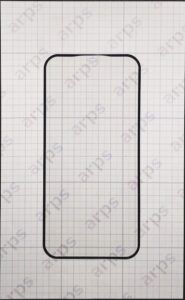 iPhone12ProMax 全面強化ガラス ソフト(3D曲面) 黒