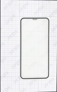 iPhoneXs Max, 11ProMax 共通 強化ガラス アンチグレア 指紋防止 黒