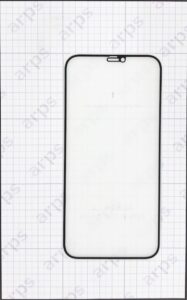 iPhone12ProMax 強化ガラス アンチグレア 指紋防止 黒