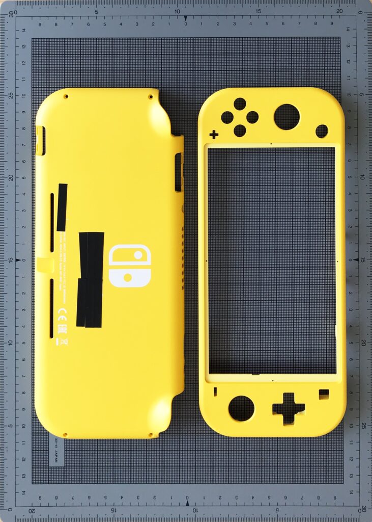 Switch Lite ハウジング（前後セット） イエロー