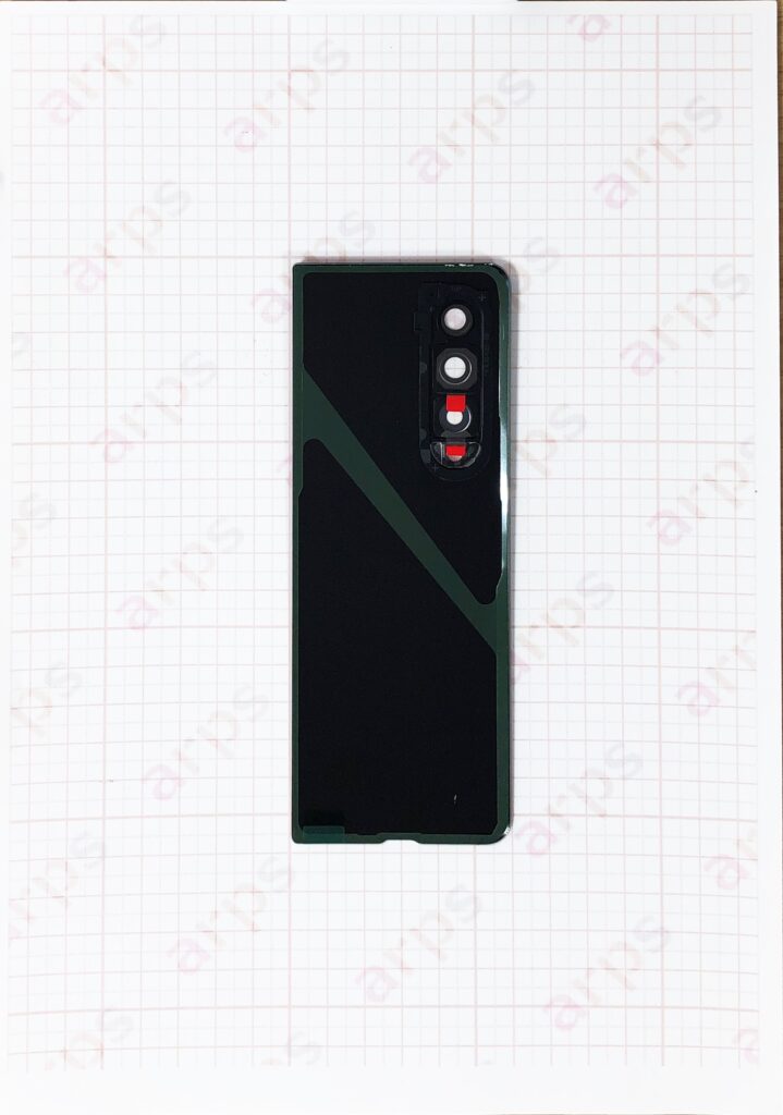 Galaxy Z Fold3 (SM-F926) バックパネル カメラレンズ付き 黒 SC
