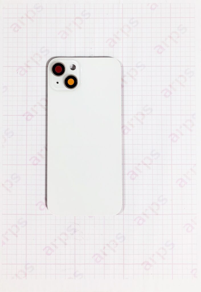 iPhone14Plus バックガラス (アウトカメラレンズ付き) 白