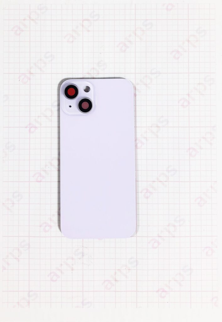 iPhone14 バックガラス (アウトカメラレンズ付き) 紫