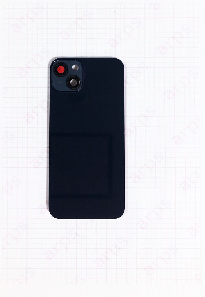 iPhone14Plus バックガラス (アウトカメラレンズ付き) 黒