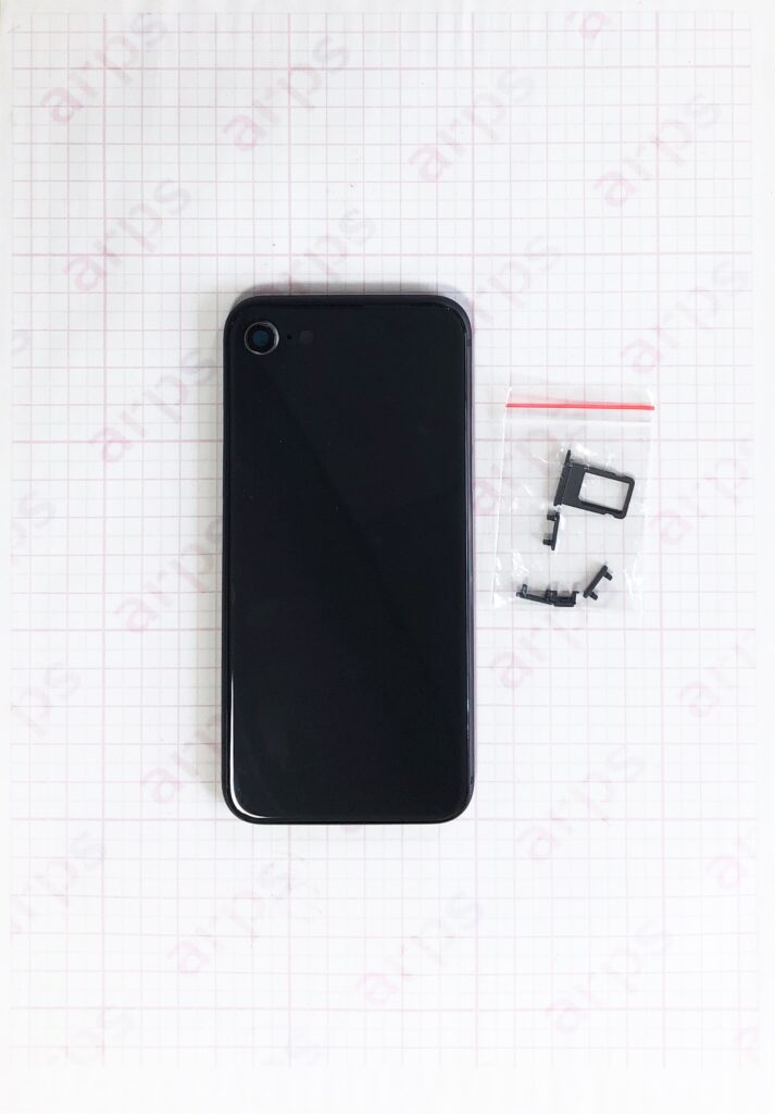 iPhoneSE2 バックパネル (フレーム一体型) 黒