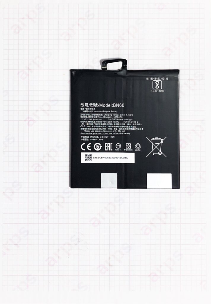 Xiaomi Mi Pad4 LTE バッテリー <BN60>