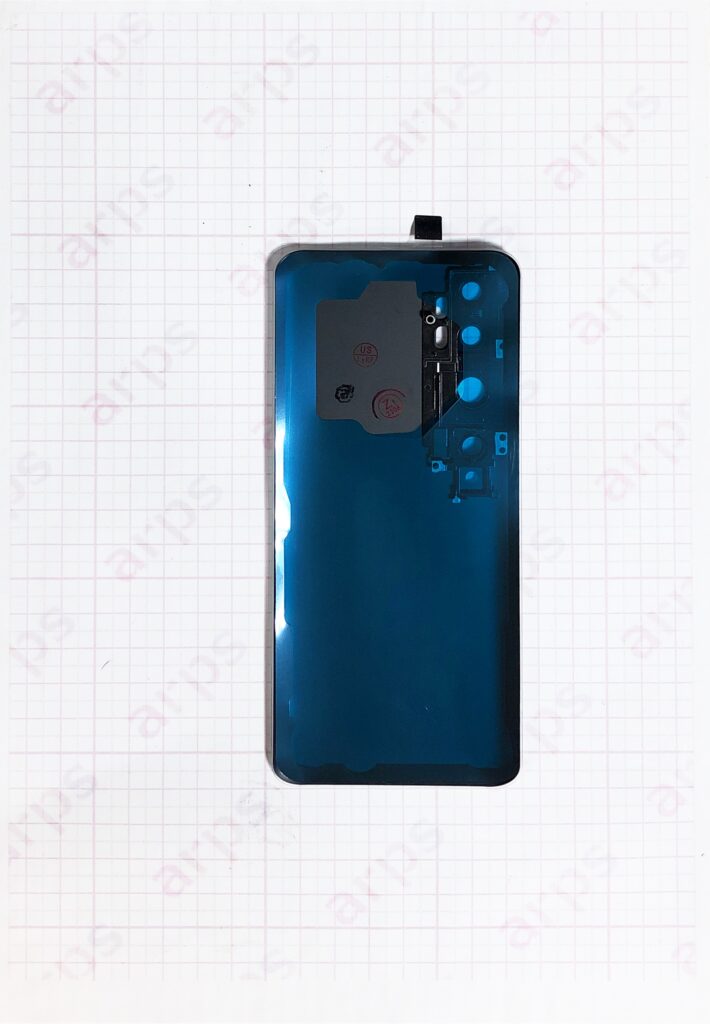Xiaomi Mi Note10Pro バックパネル グレイシャーホワイト (カメラレンズ付き)