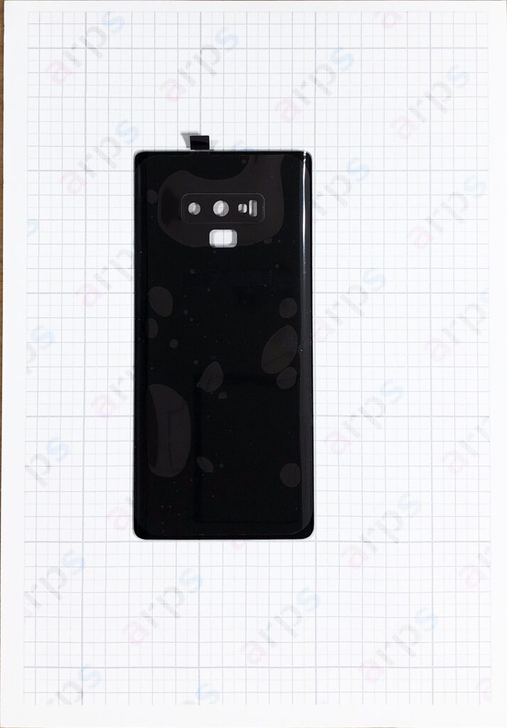 GalaxyNote9 (SM-N960) バックパネル ブラック（カメラレンズ付き）SC