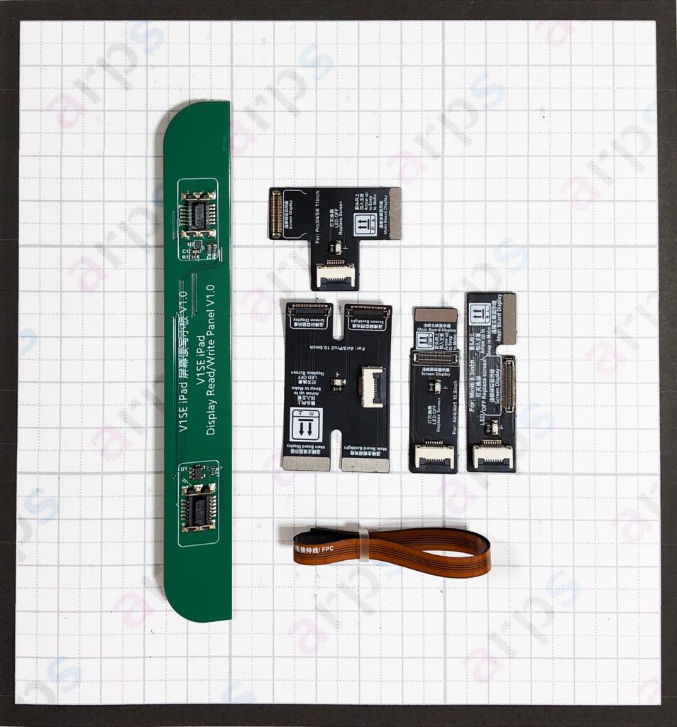 JC-V1SE ソケット基板 (iPadタッチパネル 波線矯正用) ケーブル付