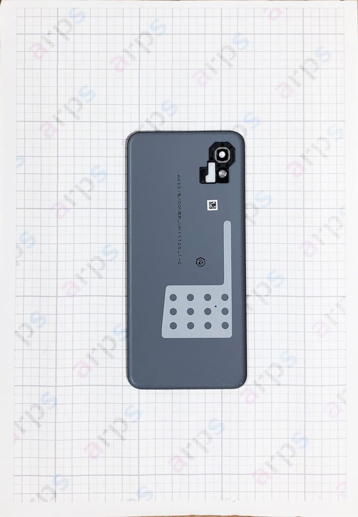 GalaxyA22 日本版 バックパネル ブラック カメラレンズ付き C品 (IMEI記載あり)