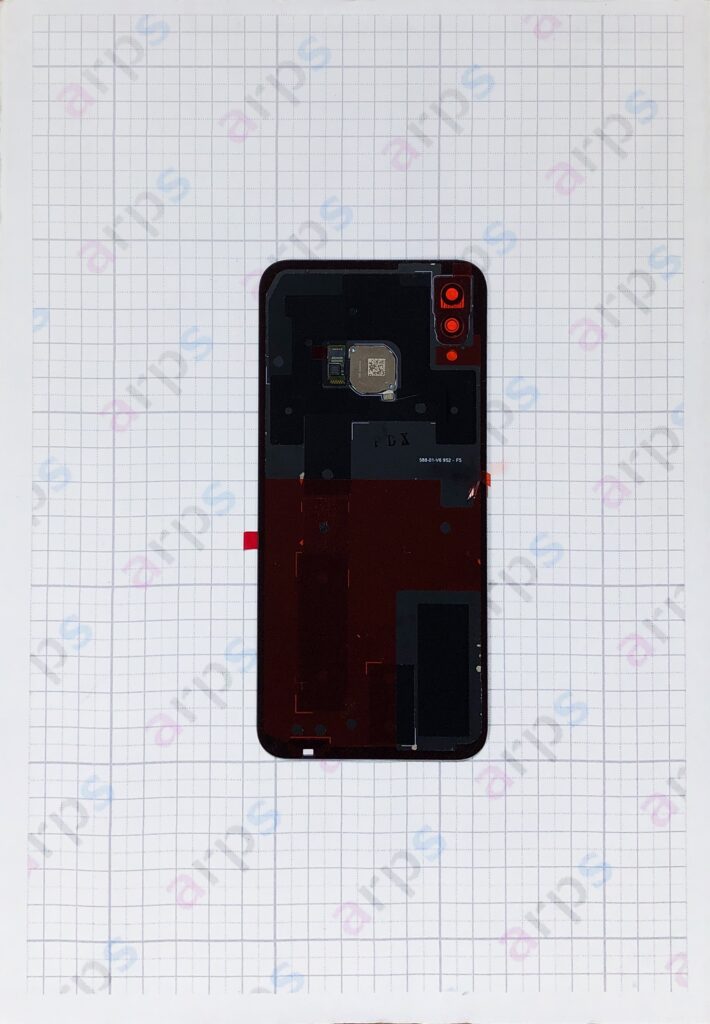 HUAWEI P20 lite バックパネル 青 (カメラレンズ付き）