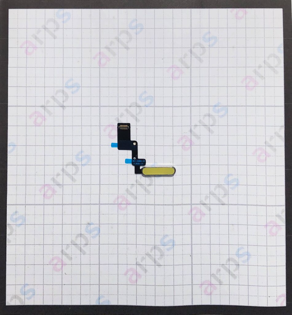 iPad 10(2022) 電源, 指紋フレックスケーブル イエロー