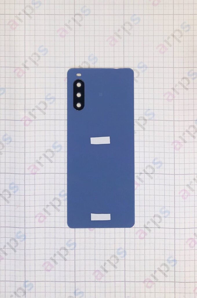 Xperia 10 III (A102SO) バックパネル ブルー アウトカメラレンズ付き