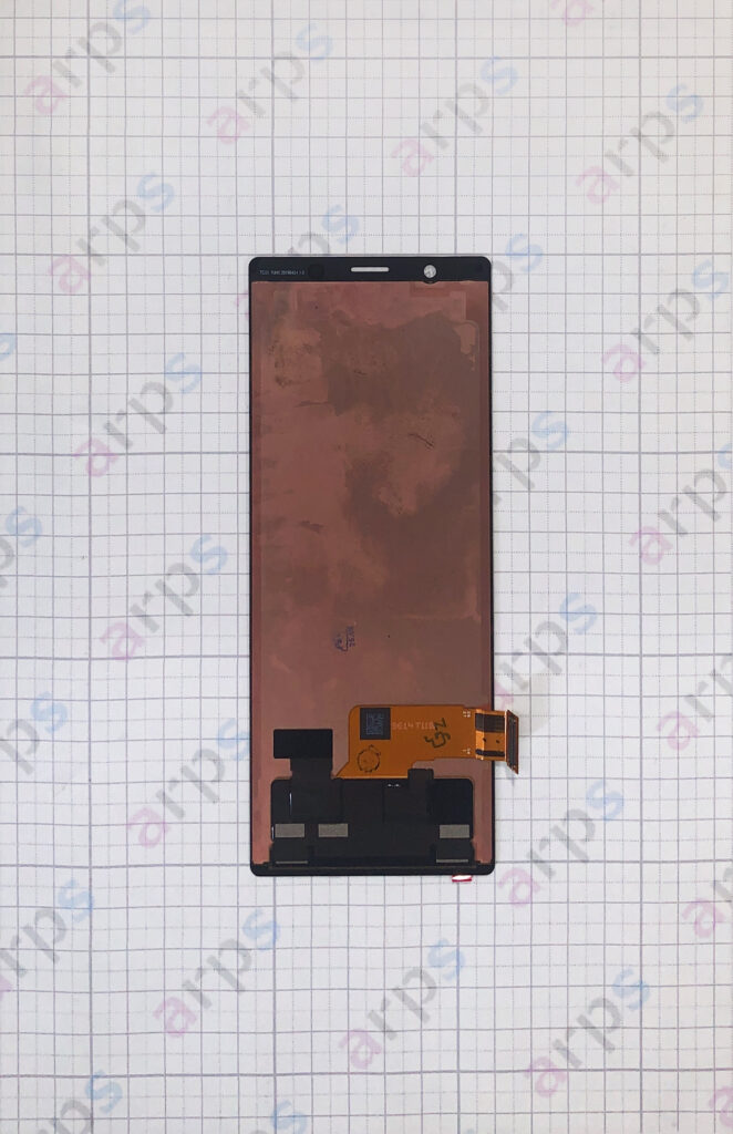 Xperia 5 タッチパネル ブラック ※パネルテープ(フロント)付