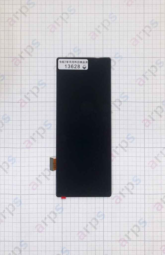 Xperia 5 タッチパネル ブラック ※パネルテープ(フロント)付