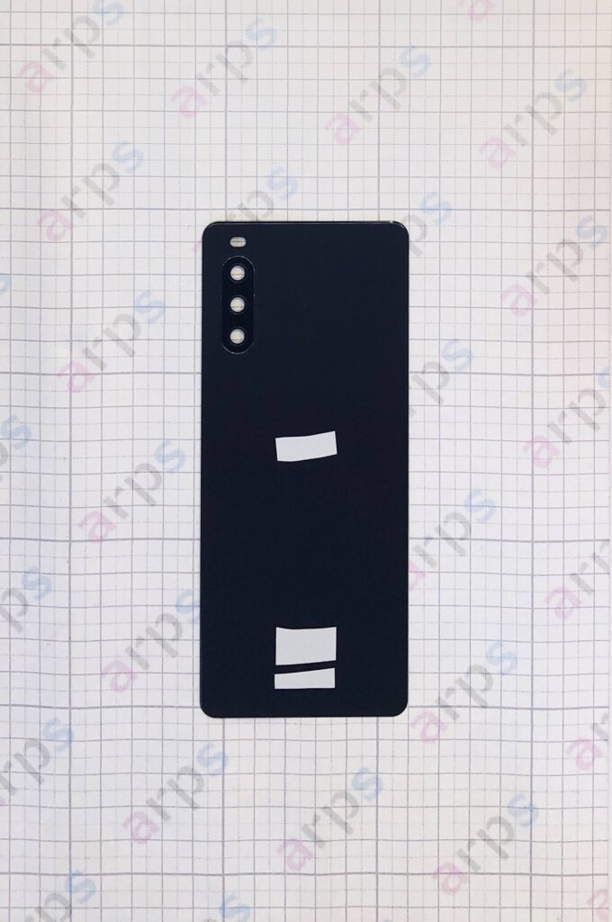 Xperia 10 III (SO-52B) バックパネル ブラック アウトカメラレンズ付き
