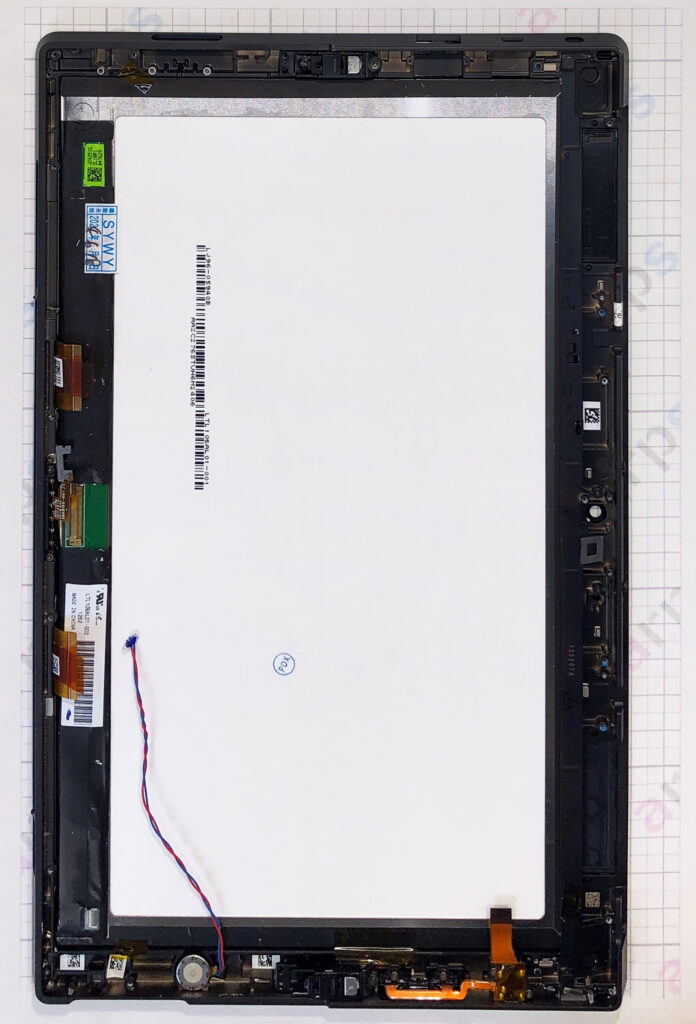 Surface RT タッチパネル