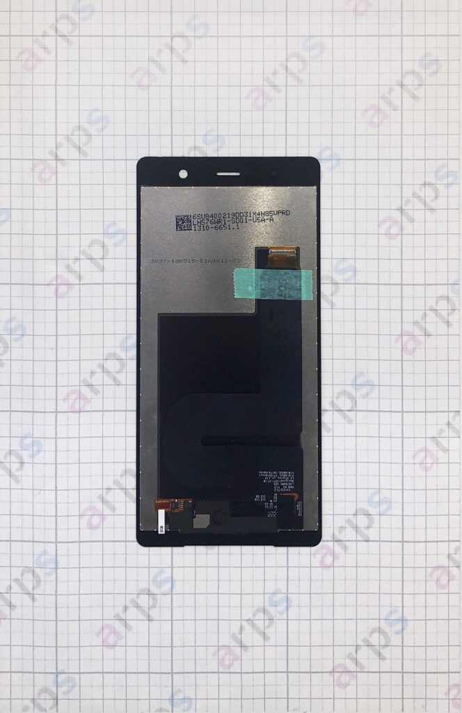 XperiaXZ2 Premium タッチパネル 黒 ※パネルテープ(フロント)付