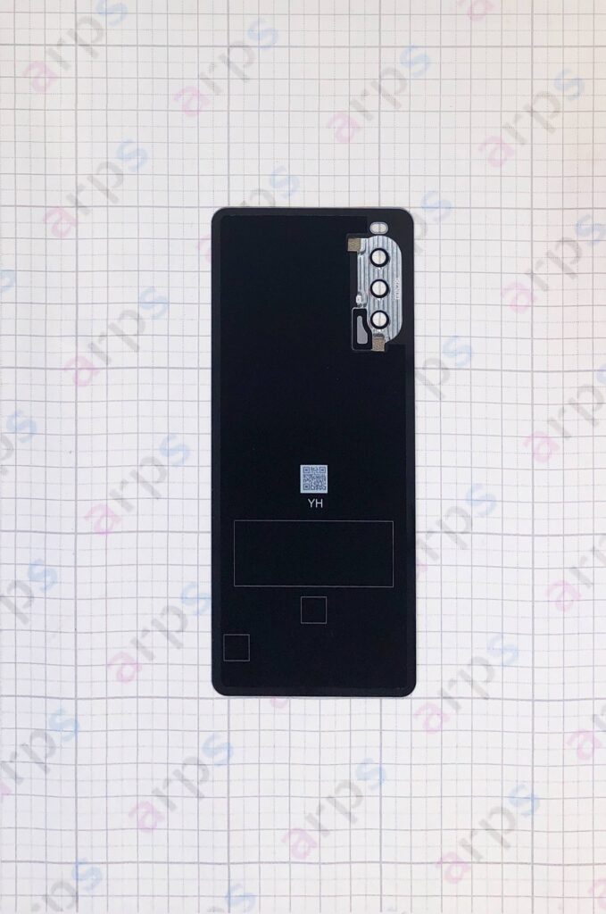 Xperia 10 III (A102SO) バックパネル ブルー アウトカメラレンズ付き