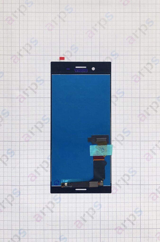 XperiaXZ Premium タッチパネル ディープシーブラック ※パネルテープ(フロント・バック)付