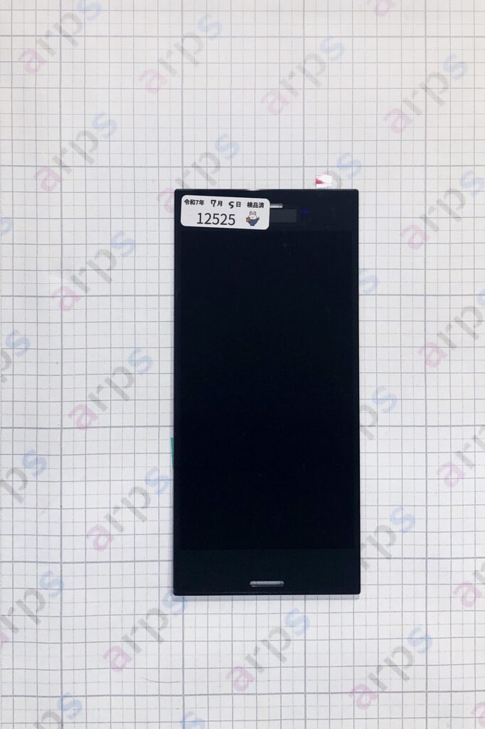 XperiaXZ Premium タッチパネル ディープシーブラック ※パネルテープ(フロント・バック)付