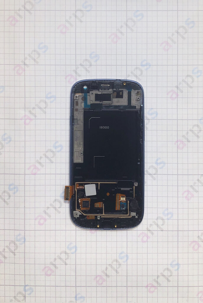 GalaxyS3 タッチパネル(フレーム付き) ブルー 中古C品