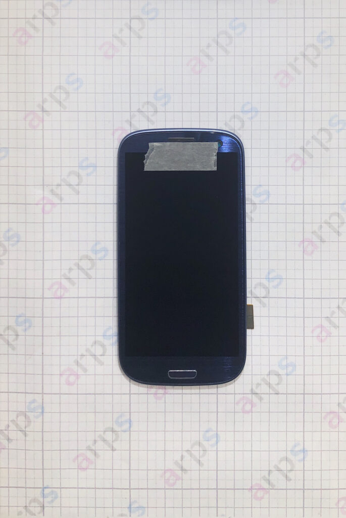 GalaxyS3 タッチパネル(フレーム付き) ブルー 中古C品
