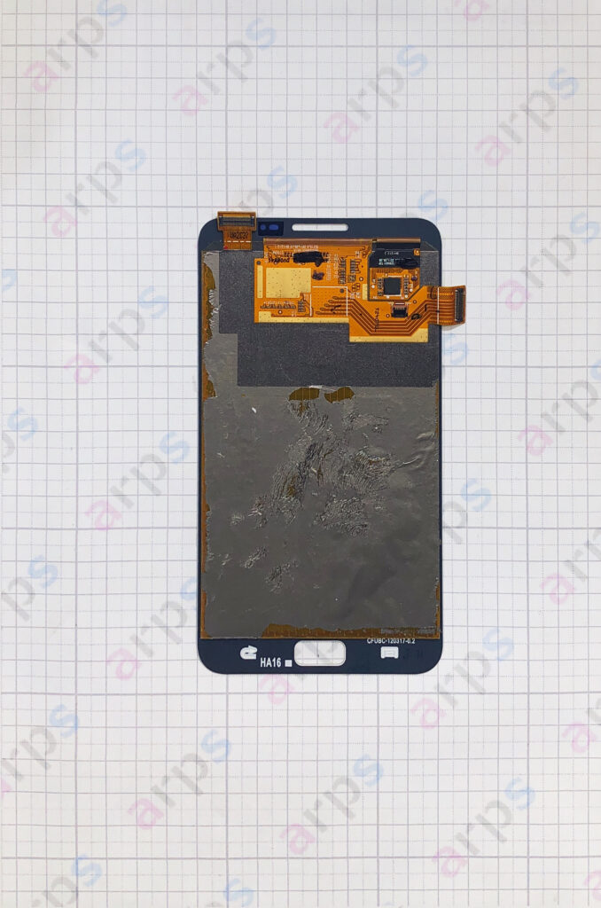 GalaxyNote タッチパネル 白